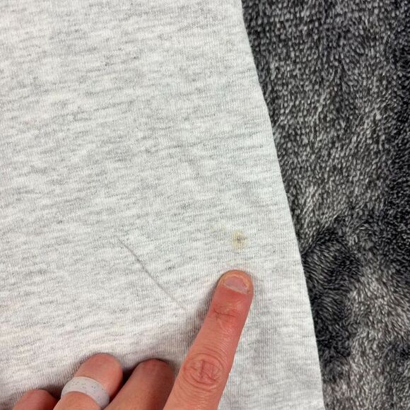 Vtg Sideout Surf Men's M T-Shirt Single Stitch Heathered Gray Geometric Beach - Picture 7 of 13